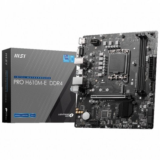 PLACA BASE MSI PRO H610M-E D4 DDR4 LGA1700