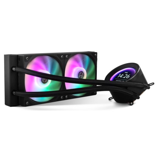 REFRIGERACION LIQUIDA NOX X-240 LCD NEGRO