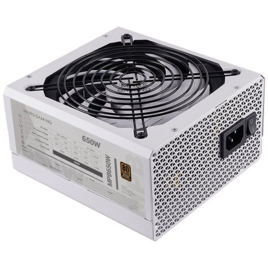 FUENTE DE ALIMENTACION MARS GAMING 650W 80 PLUS BRONZE