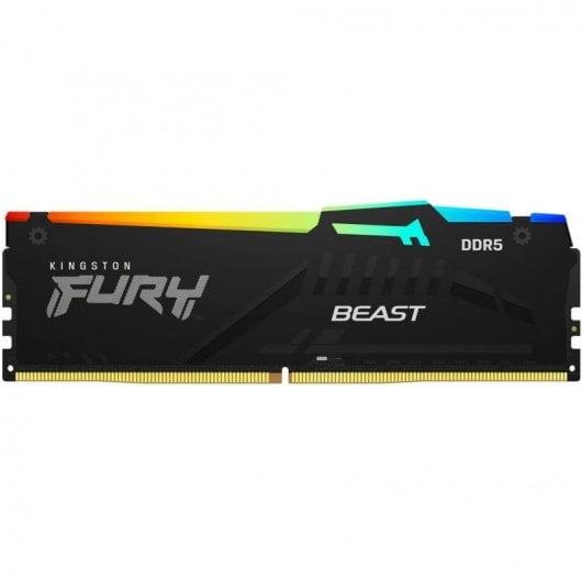 MEMORIA RAM KINGSTON FURY BEAST RGB DDR5 32GB 5600MHZ
