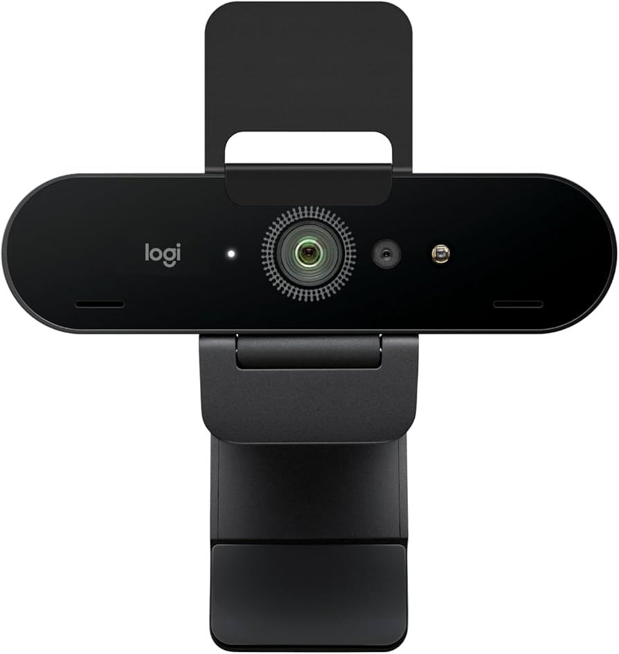 WebCam LOGITECH Brio 4K Microfono Negra