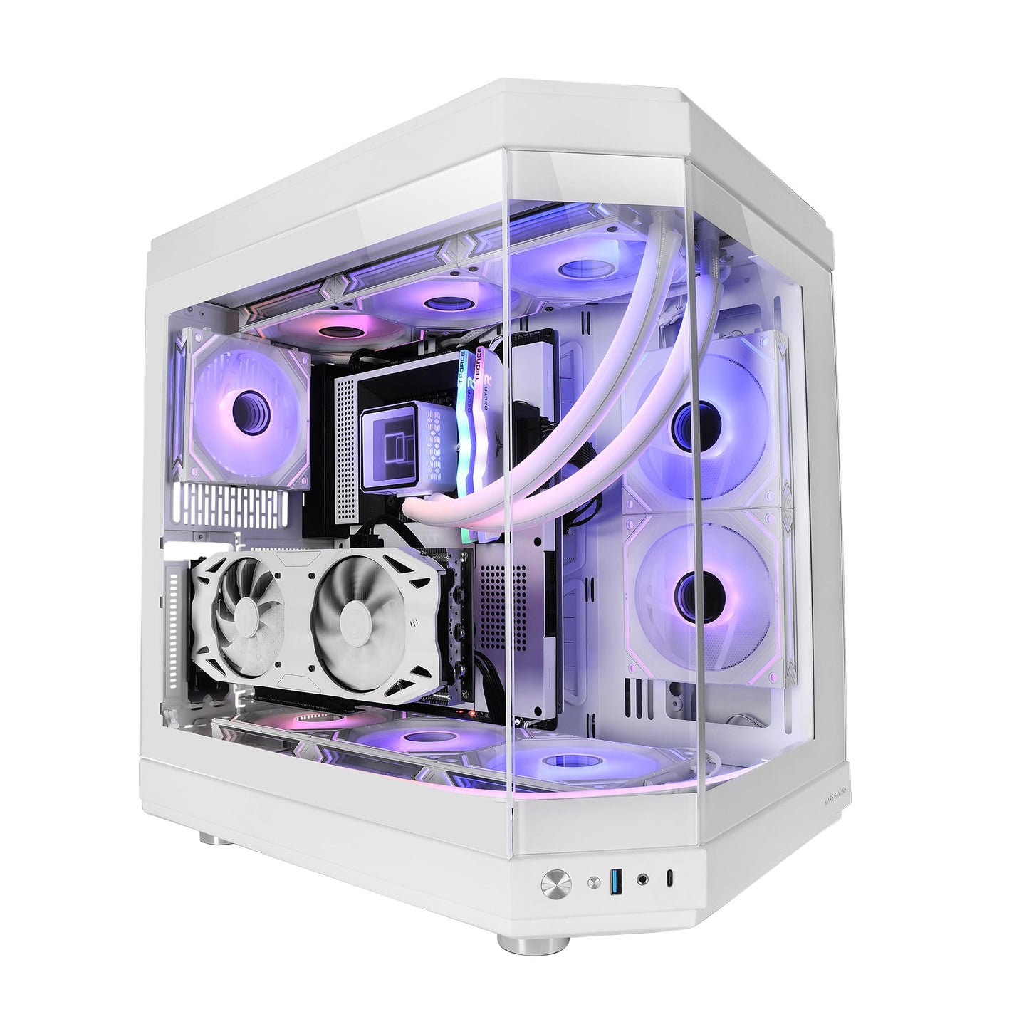 SEMITORRE GAMING ATX MARS GAMING MC3TCORE BLANCO