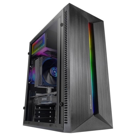 CARCASA SEMITORRE GAMING MARS GAMING MCBLAZE NEGRO