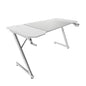 Mesa Mars Gaming Gris/Blanca 140x60x75cm