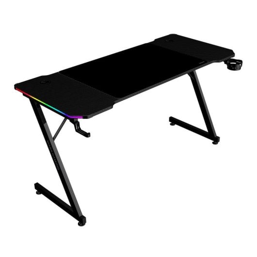 Mesa Mars Gaming Negra 140x60x75cm