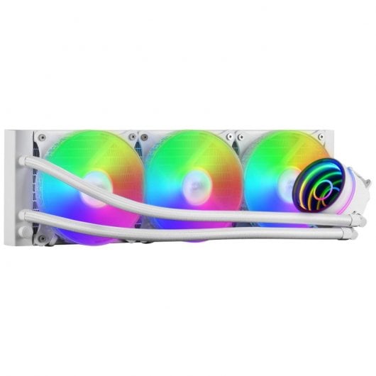 REFRIGERACION LIQUIDA MARS GAMING MLONE360 ARGB BLANCO