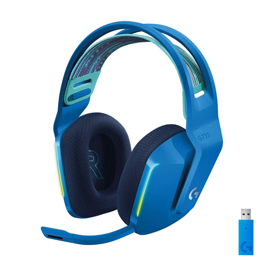 AURICULARES CON MICROFONO LOGITECH G733 INALAMBRICO AZUL