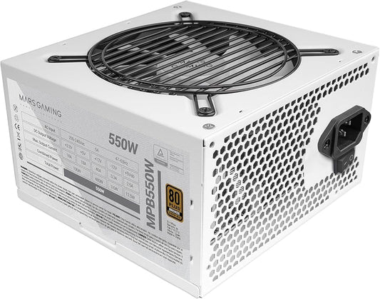 FUENTE DE ALIMENTACION MARS GAMING 550W 80 PLUS BRONZE