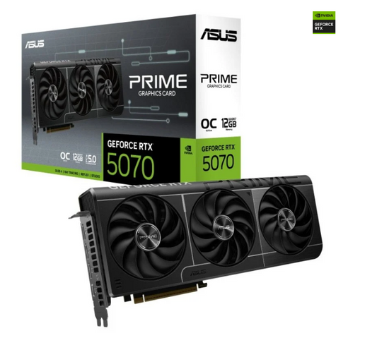 TARJETA GRAFICA ASUS PRIME RTX 5070 OC 12GB