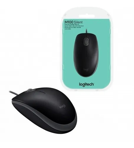 LOGITECH RATON OPTICO M100 NEGRO USB