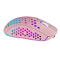 MARS GAMING RATON INALAMBRICO RECARGABLE MMW3W ROSA
