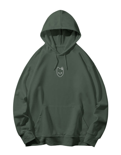 Hoodie Neko Olive