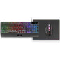 TECLADO RGB USB + RATON 3200DPI RGB USB + ALF. MARS GAMING MCP124 NEGRO